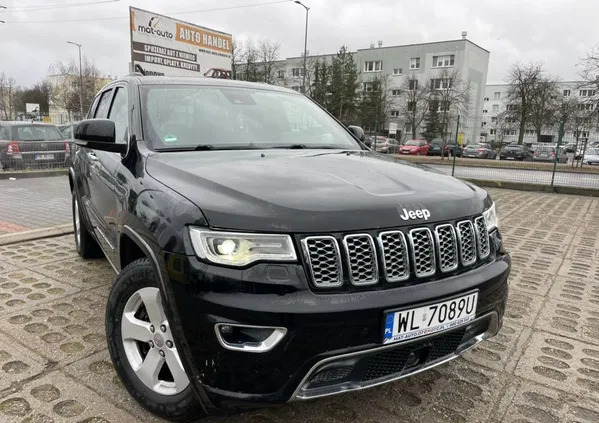 Jeep Grand Cherokee cena 143333 przebieg: 126000, rok produkcji 2018 z Myszyniec